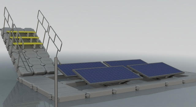 Planta Solar Flotante